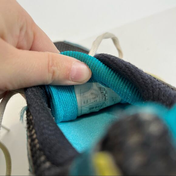 Brooks Ravenna 4 Blue + Lime Green Running Shoes Size Woman's 9.5 - Picture 2 of 7